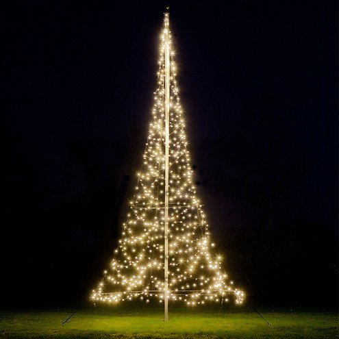 Fairybell LED Baum Fahnenmast 600 LED warmweiß außen 6m kaufen